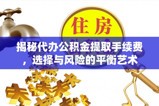 大鹏新区揭秘代办公积金提取手续费，选择与风险的平衡艺术