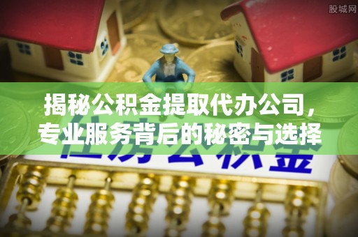 大鹏新区揭秘公积金提取代办公司，专业服务背后的秘密与选择指南