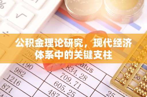 大鹏新区公积金理论研究，现代经济体系中的关键支柱