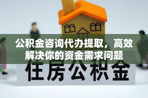 大鹏新区公积金咨询代办提取，高效解决你的资金需求问题